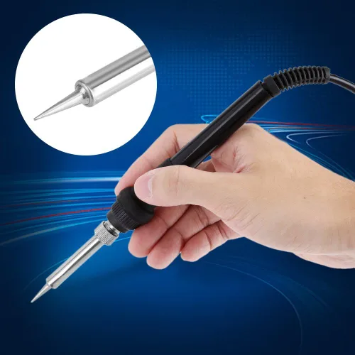 Miniatura 4 de Kit de soldadura portátil, soldador ligero de 50 W, soldador eléctrico, estación de soldadura eléctrica, herramienta de reparación con calefacción