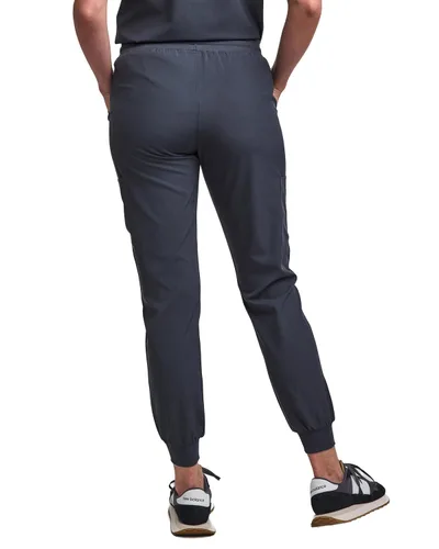 Miniatura 29 de Green Town Conjunto de ropa quirúrgica para mujer, pantalón deportivo y parte superior con cuello en V, 5 bolsillos, cintura de yoga, uniforme