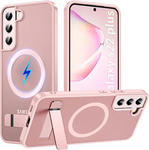 Miniatura 19 de Funda OWKEY Samsung Galaxy A13 5G, Funda Magnética para Teléfono con Soporte y Protector de Pantalla, Funda Protectora Antihuellas y a Prueba de A13