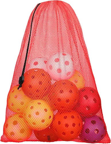 Miniatura 54 de GSE Games & Sports Expert Bolsa de malla con cordón para béisbol, pelotas de pickleball, pelotas de golf, gimnasio, equipo de natación, lavandería