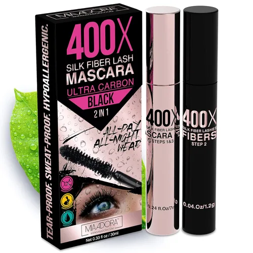 Mascara de pestañas de fibra 3D Mia Adora, fórmula de alta calidad, con ingredientes de alta calidad, hipoalergénicos, naturales y no tóxicos. ebook