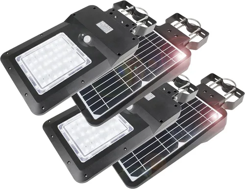Miniatura 8 de Wagan EL8586 - Farola solar integrada de 1600 lúmenes, reflector de seguridad, sensor de movimiento, impermeable, resistente a la intemperie