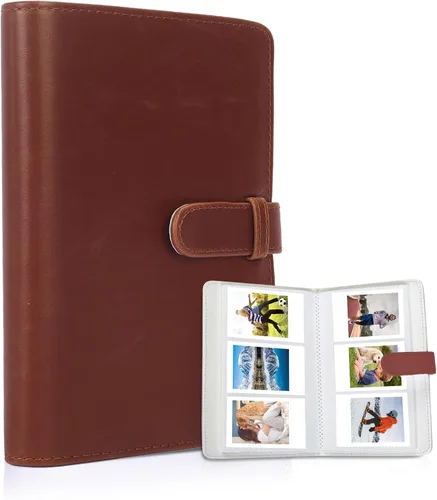 Miniatura 14 de Mini álbum de 108 bolsillos compatible con película Fujifilm Instax Mini, adecuado para Instax Mini 12/11/7+/40/9/Evo/Link 2, álbum de fotos de 2 x