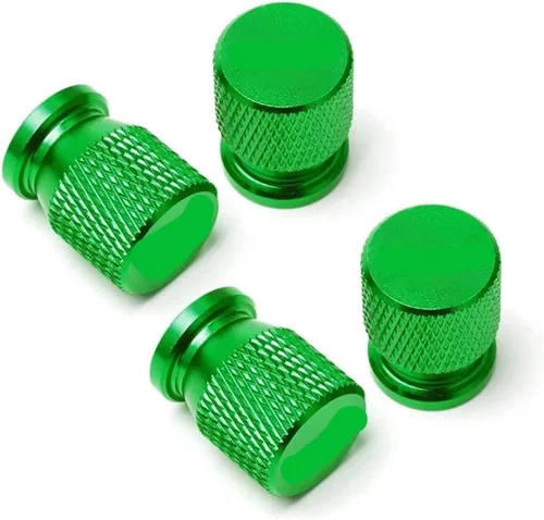Miniatura 7 de 4PCS Car Wheel Tire Valve Caps Tyre Stem Covers Airdust Waterproof Compatible with(Black)