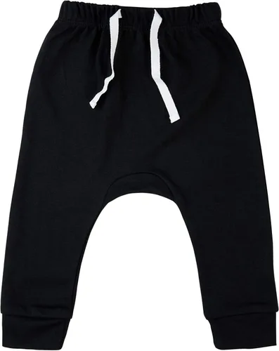 Miniatura 2 de SOBOWO Paquete de 3 pantalones deportivos para bebé recién nacido, harén de algodón, para niños y niñas, 0-3T entrelazados, 195 GSM