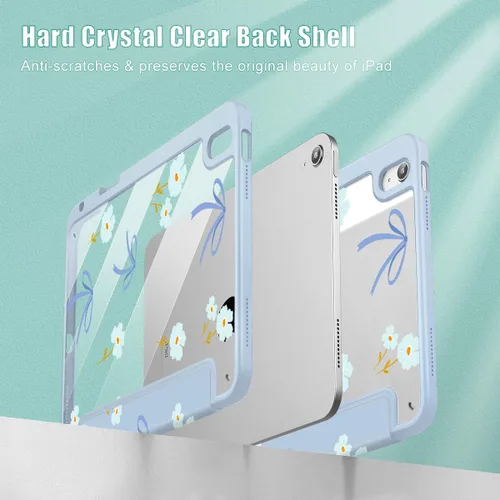 Miniatura 4 de Funda Mektron para iPad 2025 de 11 pulgadas (Chip A16) de 11ª generación, Compatible con iPad de 10ª generación de 10.9 pulgadas 2022, con soporte