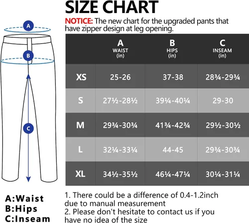 Miniatura 7 de Little Donkey Andy Womens Hiking Golf Outdoor Athletic Softshell Pants Quick Dry Lightweight