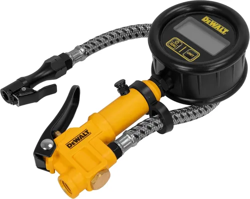 Miniatura 2 de Inflador digital de 2.5 pulgadas con manguera trenzada de acero de 12 pulgadas (0 a 200 PSI)