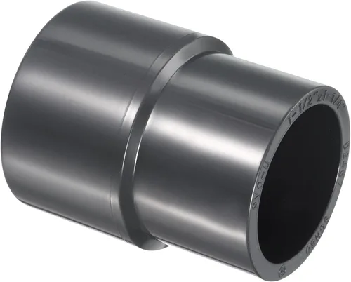 Miniatura 26 de PATIKIL UPVC Reductor de tubería de montaje de 1-1/2 "x 1" Socket Schedule 80, conector adaptador de acoplamiento recto, gris