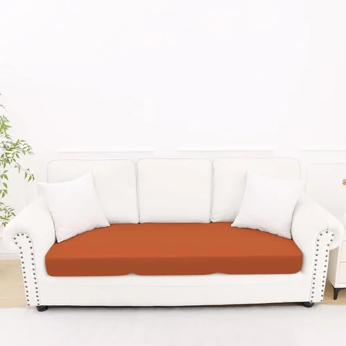 Miniatura 48 de Smiry Fundas de cojín de sofá estampadas, fundas elásticas suaves para sofá, fundas de sofá lavables antideslizantes, protector de muebles para Beige