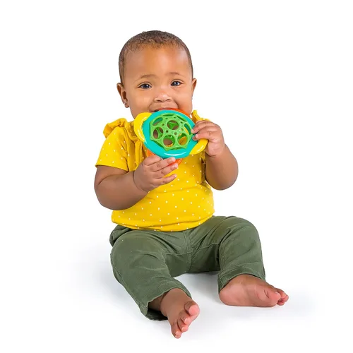 Miniatura 4 de Bright Starts Soothers & Shakers 7 piezas Set de regalo - Sonajeros, mordedores y juguetes para el cochecito sin BPA, unisex, para recién nacidos