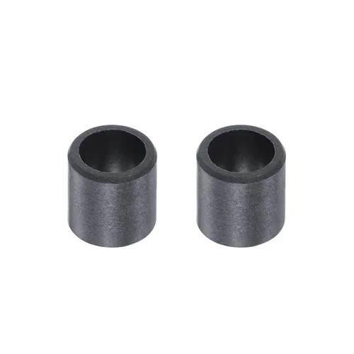 Miniatura 14 de uxcell Rodamientos de manga 0.197 in Diámetro 0.276 in OD 0.315 in Longitud POM Envueltos Bujes sin aceite Negro 2pcs