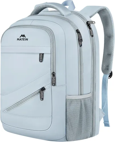 Miniatura 12 de MATEIN - Mochila para laptop de gran capacidad para mujeres, mochila de viaje aprobada por TSA con correa para equipaje y puerto USB, mochila