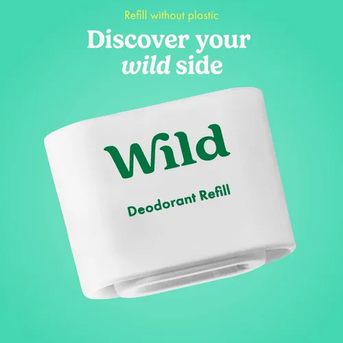 Miniatura 8 de Wild - Estuche morado con paquete variado de recambio - Desodorante recargable - Sin aluminio - Incluye algodón fresco y sal marina, flor de cerezo