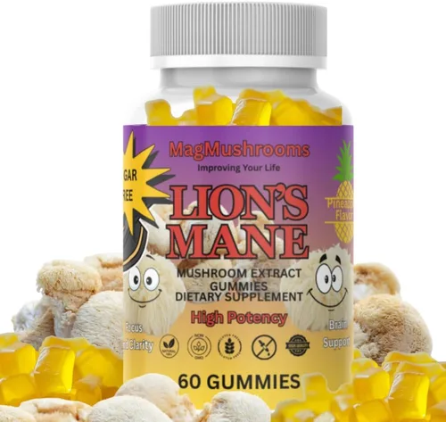 Miniatura 13 de Tintura de hongos de rutina matutina, alta potencia, doble extracción, 60 dosis diarias, melena de león y cordyceps