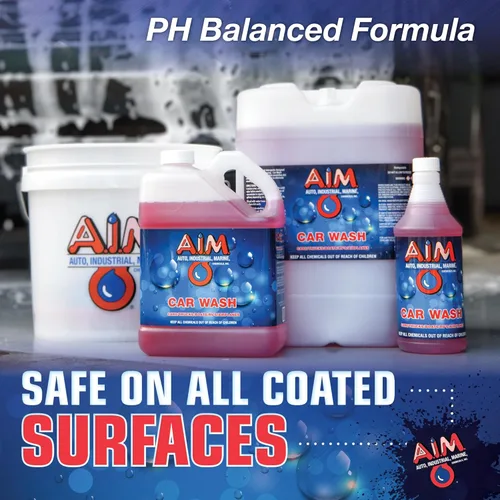 Miniatura 9 de AIM Chemicals - Champú de auto con fórmula de alta espuma, champú profesional para lavado de autos compatible con revestimientos de cerámica, ideal