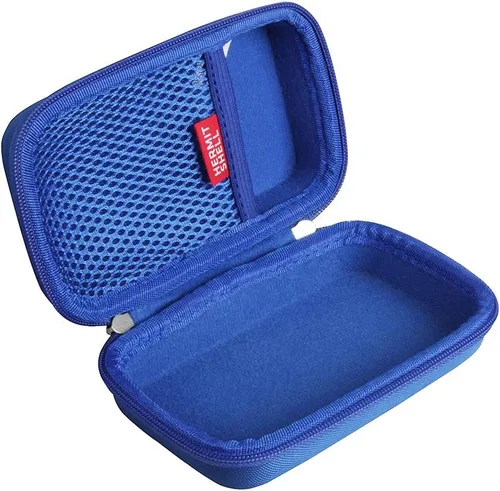 Miniatura 3 de Hermitshell Estuche de viaje para EASEGMER Kids Handheld Game Reproductor de videojuegos portátil (azul)