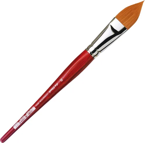 Miniatura 287 de da Vinci Watercolor Series 5580 CosmoTop Spin Pincel de Pintura, Redondo Sintético con Mango Rojo
