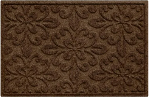 Bungalow Flooring Waterhog - Tapete para puerta, 2 x 3 pies, fabricado en Estados Unidos, duradero y decorativo, antideslizante, para interior y