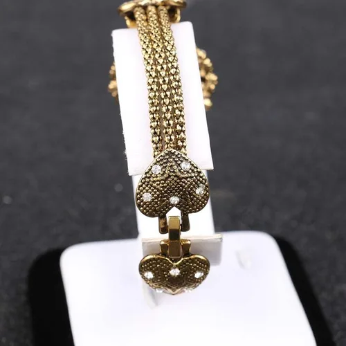 Miniatura 6 de egztika Turquía Joyería Bohemia Pulseras de Bangle de Color Oro para Mujer