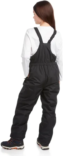 Miniatura 6 de Overol con peto de nieve para niñas, con aislamiento impermeable, para snowboard, esquí, nieve, para niñas (5-18)