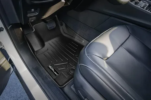 Miniatura 2 de SMARTLINER Juego de alfombrillas de primera fila para todo tipo de clima, compatibles con Jeep Grand Cherokee 4xe 2022-2025