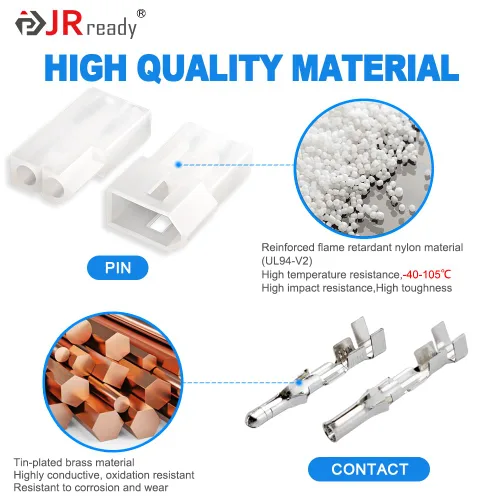 Miniatura 3 de JRready ST6554 Kit de Conectores de 2 3 4 6 Pines.093”.062” Herramienta de Extracción de Pines Molex Extractor de Terminales Engarzadas