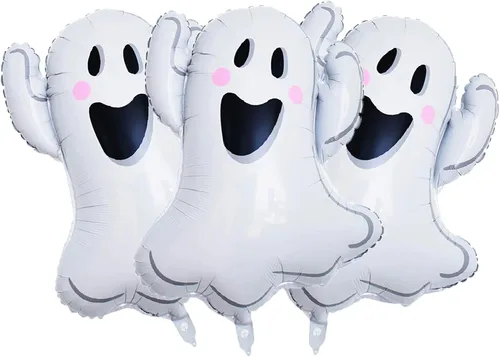 Miniatura 28 de Globos de murciélago para Halloween, globos de aluminio para fiestas temáticas de murciélagos, suministros de decoración de Halloween, cumpleaños