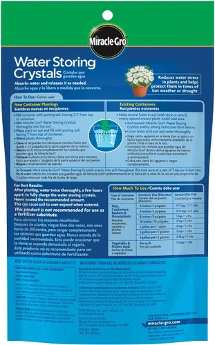 Miniatura 5 de Miracle-Gro Cristales para almacenar agua, 12 onzas