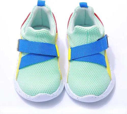 Miniatura 4 de SKYWHEEL Tenis deportivos para niños y niñas, talla 5-12, ligeros, transpirables, para correr, caminar, tenis atléticos para niños pequeños