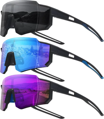 Miniatura 16 de STORYCOAST Lentes de sol deportivos polarizados para hombres y mujeres, para conducir, pesca, ciclismo, bicicleta de montaña, protección UV400