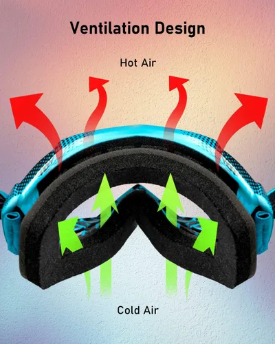Miniatura 6 de BELINOUS - Gafas de protección para niños para ATV, moto de cross, motocicleta, motocross MX, gafas de moto de cross para jóvenes para niños de 3 a