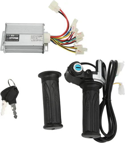 Miniatura 9 de Controlador y acelerador de 36 V 25 A, empuñaduras de manillar del acelerador giratorio, kit de controlador de velocidad de bicicleta eléctrica