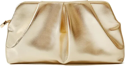Miniatura 16 de Bolso de Mano para Mujer Tipo Clutch, Bolso Formal Elegante, Bolso de Mano con Pliegues de PU, Bolsa Cruzada con Cadena Desmontable