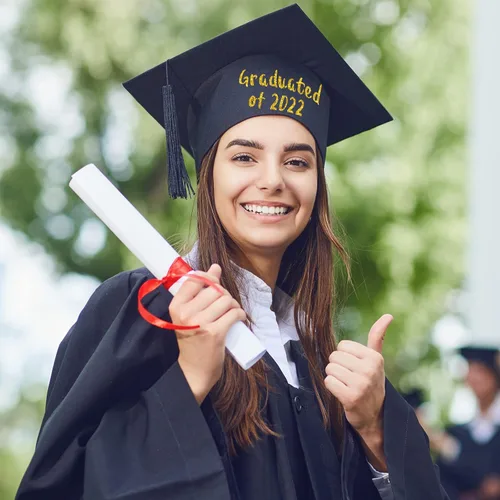 Miniatura 3 de 576 piezas de 8 hojas de calcomanías de letras de graduación, letras de vinilo autoadhesivas, calcomanías de números del alfabeto, calcomanías