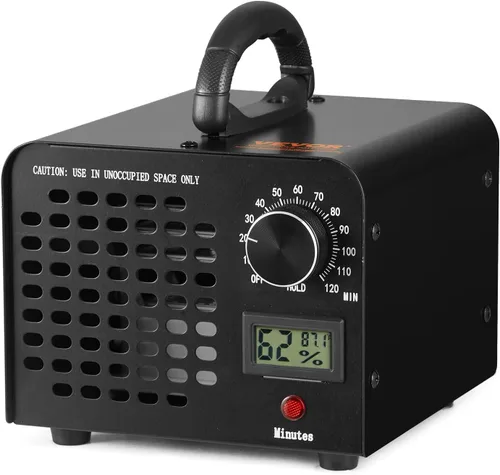 VEVOR - Generador de ozono, máquina de ozono de 24000 mg/h, generador de ozono comercial/industrial de alta capacidad con configuración de tiempo de
