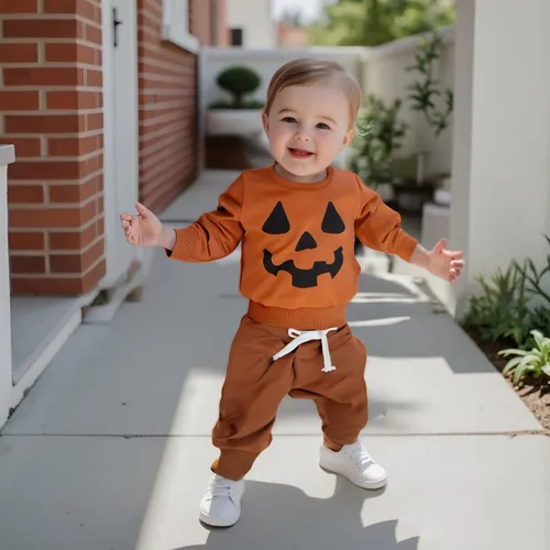Miniatura 206 de Conjunto de camisa larga y divertida para bebé niño y niña, ropa de primera Navidad, 6, 12, 18, 24 meses, 2T