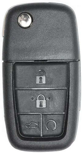 Beefunny Reemplazo Flip plegable remoto llavero coche 315MHz CAN ID46 Chip 5 botón para Pontiac G8 FCC ID: 0UC6000083 (1)