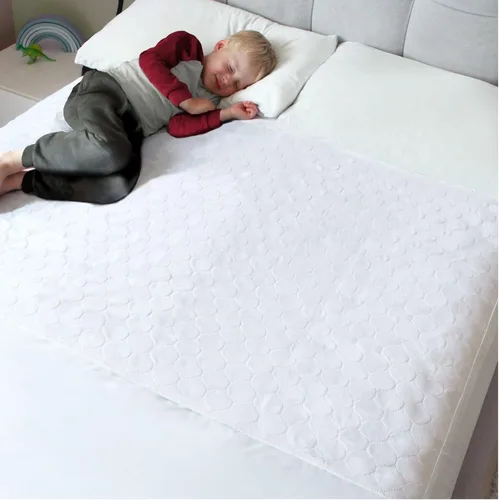 Miniatura 14 de Hygge Sheets - Almohadillas para orinar para niños y niños pequeños, 100% impermeable, almohadilla antideslizante para camas de tamaño matrimonial
