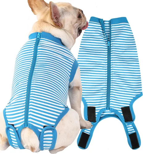 Miniatura 14 de Traje de Recuperación Quirúrgica para Perros, Camisa de Cirugía para Perros Machos y Hembras, Ropa de Recuperación para Esterilización y Castración