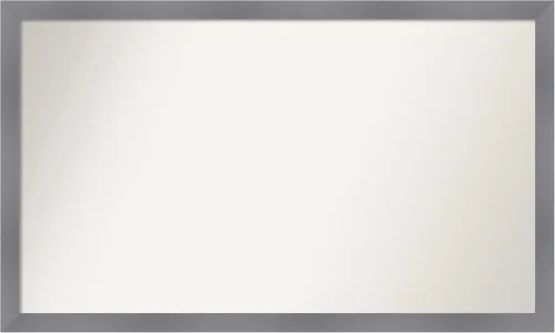 Miniatura 544 de Amanti Art Espejo personalizado, espejo de baño gris plomo a rayas, espejo de pared o espejo de tocador de baño sobre el fregadero
