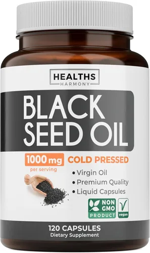 Miniatura 11 de Aceite de semilla negra orgánica USDA (4 onzas líquidas) Premium prensado en frío Nigella sativa que produce aceite de semilla de comino negro puro