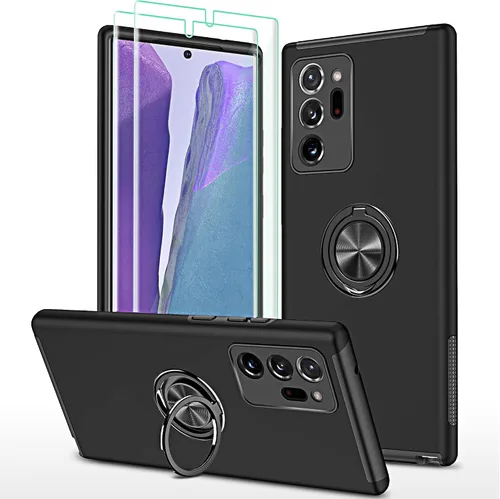 Miniatura 13 de Funda para Galaxy Note 20 Ultra, con protector de pantalla de TPU flexible autorreparable [2 unidades] y cubierta de cámara deslizante, soporte