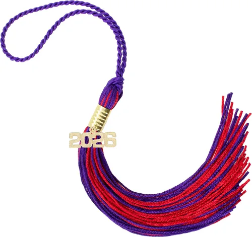 Miniatura 168 de Borla de graduación Aqua 2022, todos los colores escolares disponibles, fabricada en Estados Unidos