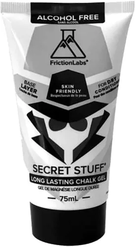 Friction Labs Quick Grip Secret Stuff - Tiza líquida para atletas, fabricada en Estados Unidos, amigable con la piel, escalada en roca,
