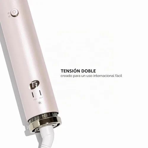 Miniatura 11 de Aire 360 - Kit de soplado de cerámica de doble voltaje con accesorios para rizar, cepillo ovalado y concentrador de secado Golpes rápidos