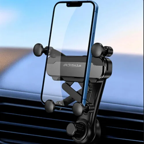 Miniatura 7 de Soporte de teléfono para ventilación de automóvil, soporte para teléfono celular por gravedad, nunca bloquea la ventilación con brazo giratorio
