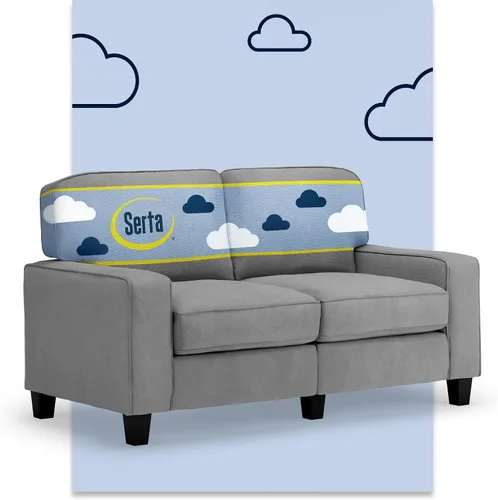 Miniatura 26 de Serta Palisades Sofás Tapizados para Sala, Sofá de Diseño Moderno, Tela, Beige