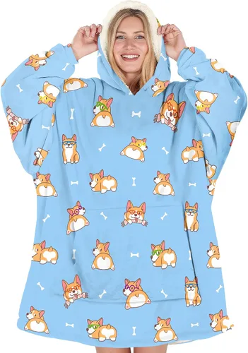 Miniatura 9 de Warmstorey Manta con Capucha Portátil para Mamá Esposa La Mejor Sudadera de Todos los Tiempos - Regalo de Navidad del Esposo Hija Aniversario