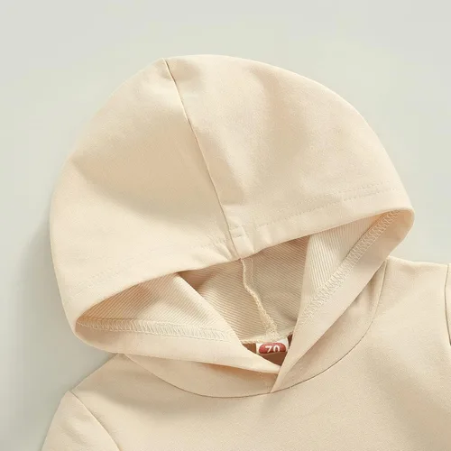 Miniatura 4 de Conjunto de ropa para niños pequeños, sudadera de retazos, manga larga, pantalones sólidos, para otoño e invierno